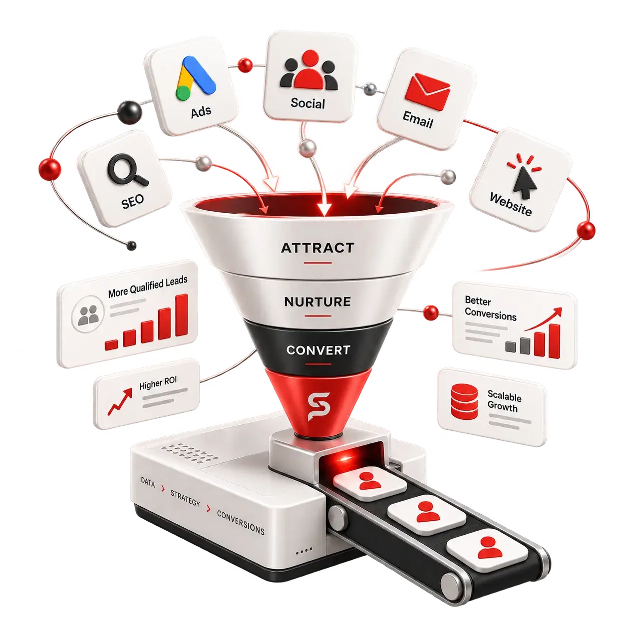 Funnel Setup illustration
