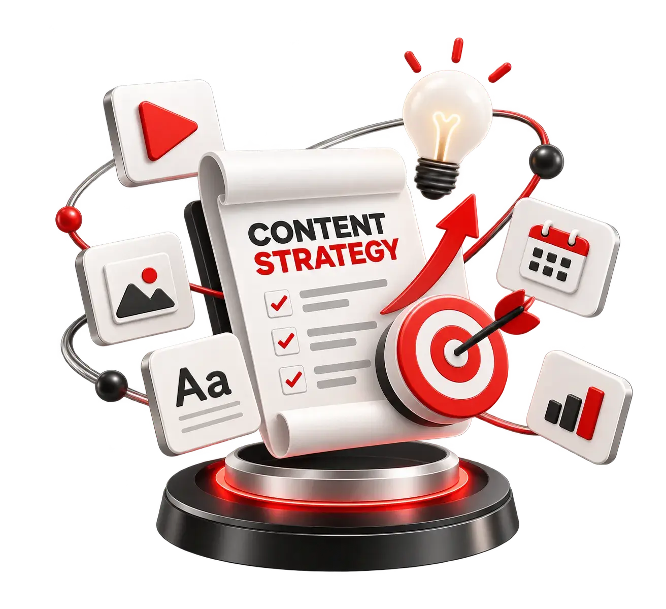 Content Strategy illustration