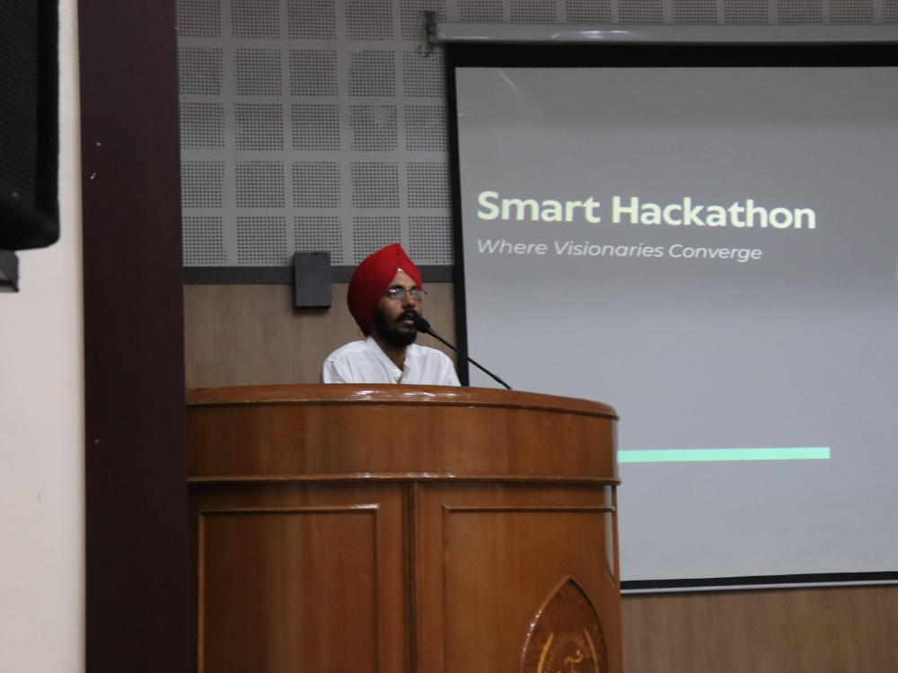 Smart Hackathon Jury at DAV College